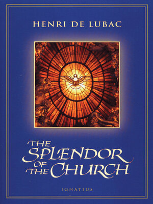 cover image of The Splendor of the Church